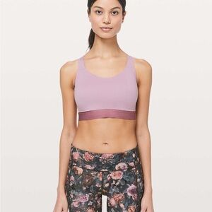 LULULEMON - Fine Form Bra in Rose Blush - Size 36D